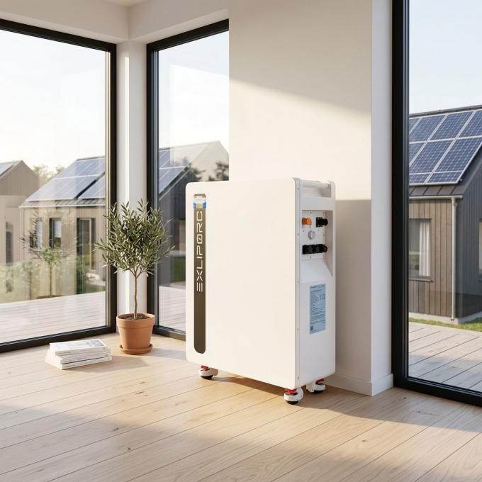 EXLIPORC 16kWh IP65 heat resistant battery operating at full power in 40°C tropical temperature